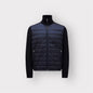 Padded Zip-Up Cardigan