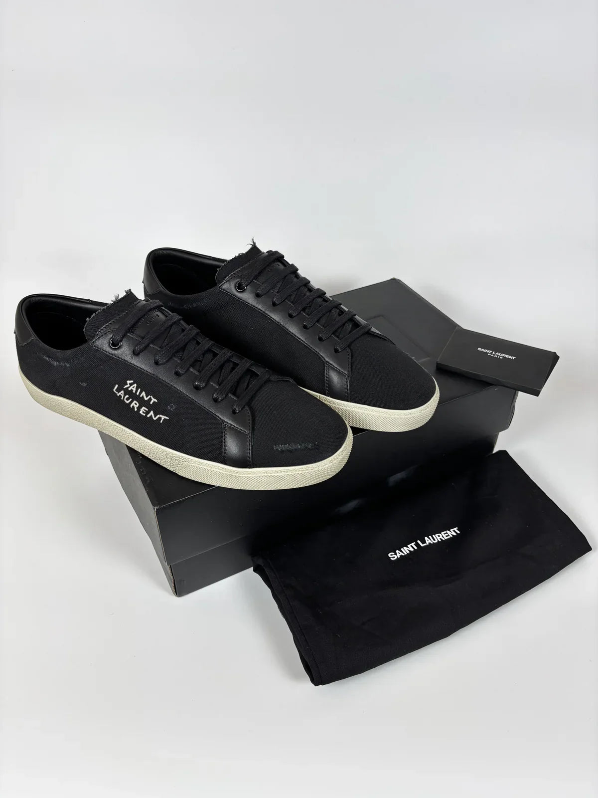 YSL Leather Suede