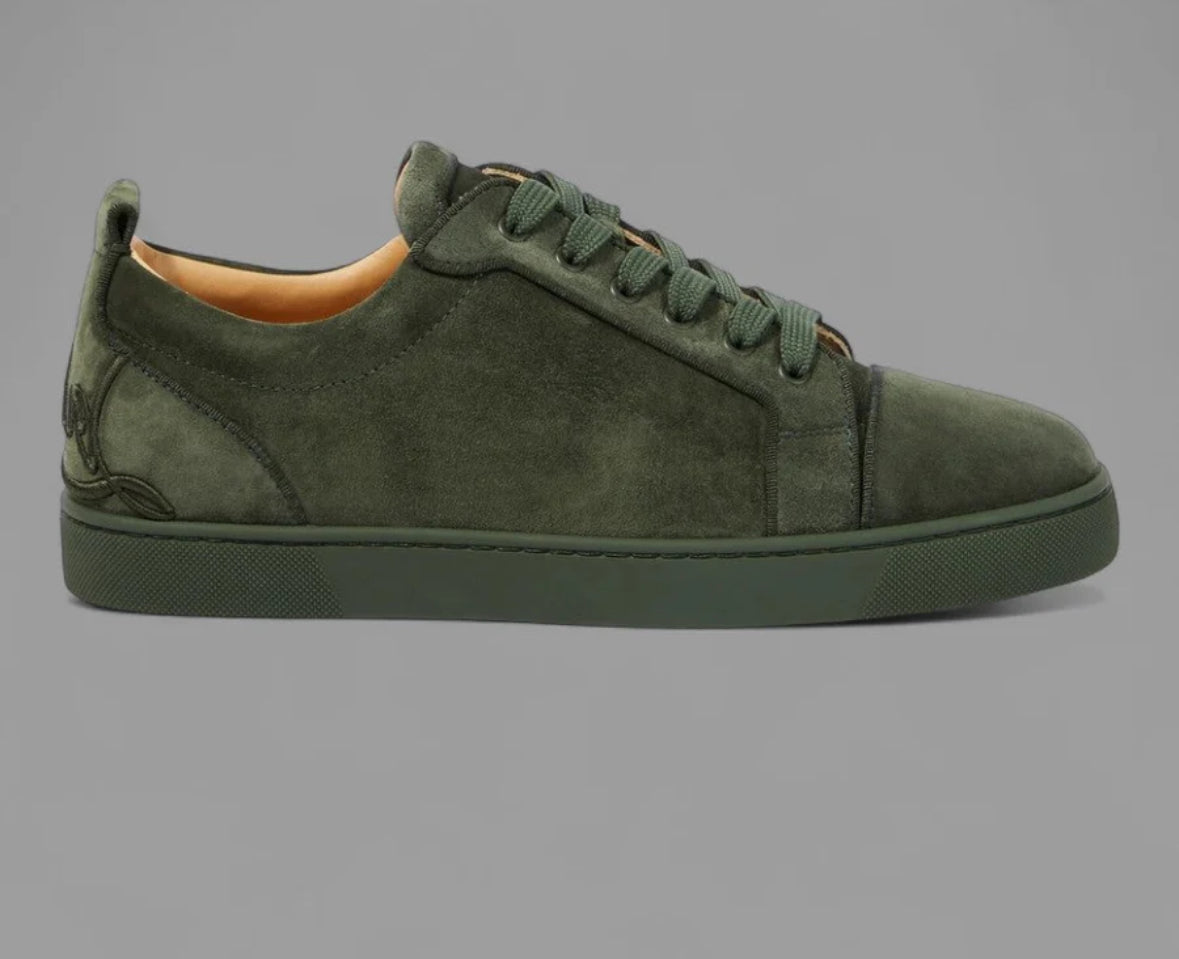 Christian Louboutin Louis Junior Suede Sneakers