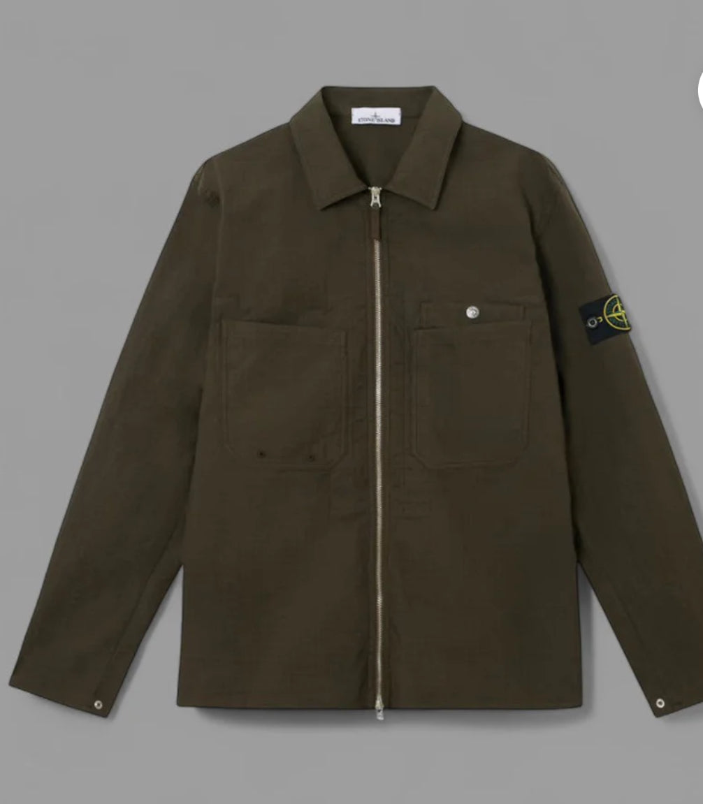 Stone Island Zip Overshirt